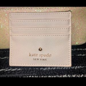 Kate spade glitter card holder